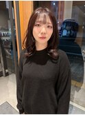 セピア/ラベンダー/ブラウン/大人女子/透明感/竹内哲太