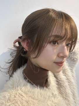 サンドイエナ 横浜店(sand yena) くびレイヤーボブルフネビージュ小顔ワンレンこなれミディ
