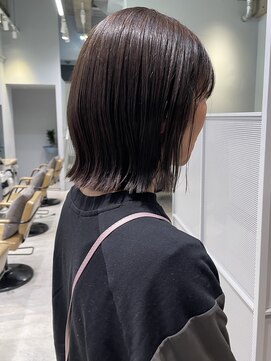 フィルムス 田町芝浦(FILMS) 黒髪/クラゲヘアー/オリーブグレー/小顔/ココアベージュ/田町