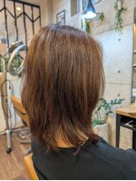 ミューズ 藤が丘店(MUSE)&nbsp;Befor/50代/白髪ぼかし×レイヤーカット