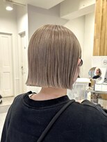 ネオリーブウリ 二子玉川店(Neolive uri)&nbsp;ミディアムヘア暗めカラーデザインカラーフェイスフレーミング