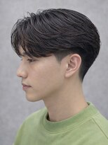 フォト 新宿(foto)&nbsp;毛流れセンターパート/曲がる縮毛矯正/爽やかメンズショート