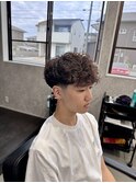 外国人風スペインカール