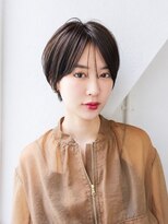 ハウスアンドヘアーワークス(House&Hair works) 前髪長め大人小顔ショート30代40代50代 藤沢