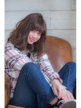 オーブ ヘアー フィオーレ 京都桂店(AUBE HAIR fiore) カジュアル×ヘルシーなやわらかウェーブ