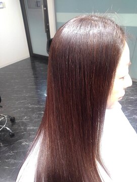 エイモアヘアサロン(A more hair salon) 【縮毛矯正】+【ダメージ補修トリートメント】