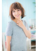 ミック ヘアアンドビューティー 大山店(miq  Hair&Beauty)&nbsp;HAPPYな雰囲気♪♪フェザーボブ