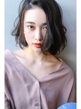 ブラン 梅田(Blanc) 【Blanc/梅田】イルミナカラー/丸みショート/ボブ２