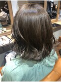 秋色ボブ