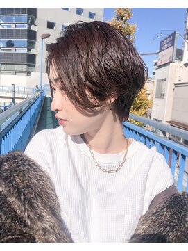 ヘアーラウンジトリップ(hair lounge TRiP) 大人クールなハンサムショートパーマスタイル