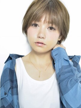 モードケイズトウキョウ 銀座店(MODEK'S TOKYO) 【20代30代40代】ハイ透明感アッシュ×エッジショート【有楽町】