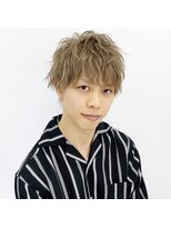 バージョン(Ver.)&nbsp;無造作 束感 ミルクティーベージュ ショート 【Ver. 柏】