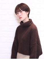 ベルス(bellus) 【bellus】イルミナカラー×大人可愛い耳かけマッシュショート