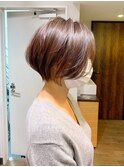 【mag】絶壁解消大人かわいいアッシュショートパーマ永田カズヤ