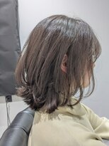 ジエクト 本店(The Ect)&nbsp;ナチュラルグレージュ×エアリーミディ×透け感抜け感