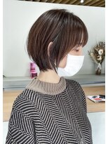 サロンドミルク 新百合ヶ丘店(salon de MiLK)&nbsp;自然な丸みの大人可愛いショート［新百合ヶ丘］