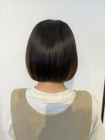 ベルメール ヘアー(Belle mer hair) セミボブ×ベージュカラー