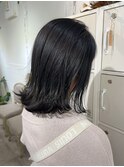 外ハネボブ/ミディアムボブ
