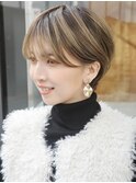 大人マッシュショート/丸みショート/イメチェン/30代40代50代