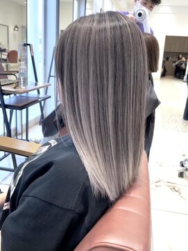 クアトログランシュ ひたちなか店(QUATRO×GranCieux) バレイヤージュ【ひたちなか/ブリーチ/バレイヤージュ】