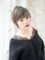 レム 長野青木島店(REM)&nbsp;大人可愛いレイヤーショートボブ