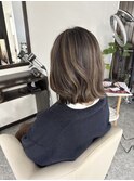 切りっぱなしボブ