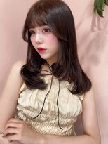 ボタン シブヤ(VOTAN SHIBUYA) ラベンダー/グレージュ/韓国ヘア/渋谷/レイヤー/顔まわり