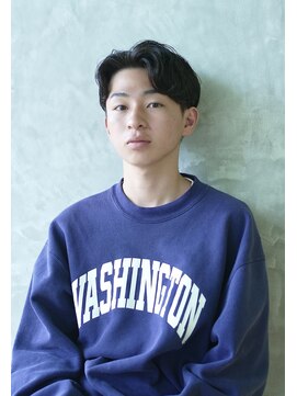 にもう 「春から新生活の方へ」メンズパーマ ショート c