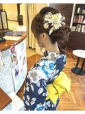浴衣お着付けヘアアレンジ
