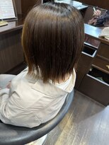 髪の美院 シャルマン ビューティー クリニック(Charmant Beauty Clinic)&nbsp;切りっぱなしボブ