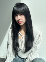 ユーフォリア 青山(Euphoria)&nbsp;20代30代大人美人小顔ブリーチなし韓国ヘアアッシュブラック