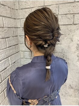 セット(Sete)の写真/結婚式などのパーティーヘアセットやライブ推し活イベント仕様まで幅広く似合わせ◎理想のトレンドヘアを＊