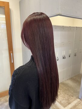 カノエ 松江東津田店(canoe) ワンカラーで作るワインレッド