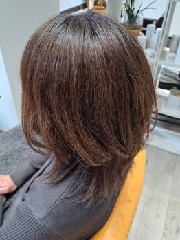 ナチュラルスタンダードボニータ(NATURAL STANDARD. bonita)の写真/エリア希少!白髪染めでもファッションカラーの感覚で選べる色味が◎注目の白髪ぼかしカラーがオススメ！