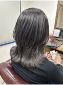ニシグチstyle【レイヤーカット／ウルフカット/グレージュ】