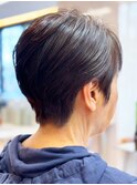 40代50代60代白髪染めショートナチュラルブラウン