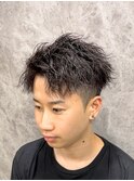もりばやし指名　ツイストスパイラルパーマ