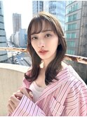 《20代30代》レイヤーボブ/韓国ボブ/レイヤーカット/くびれボブ