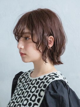 アース 溝の口店(HAIR&MAKE EARTH) ふんわりボブ[溝の口/髪質改善/縮毛矯正/白髪ぼかし]