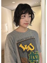 トリッカ 銀座(tricca)&nbsp;ボブ/レイヤーボブ/ニュアンスパーマ/ウェーブヘア/顔周り