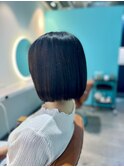 【守り髪】×大人ボブ