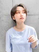 ギークス(GEEKS)&nbsp;【GEEKS渋谷】スモーキーアッシュ/秋カラー/クールショート/小顔