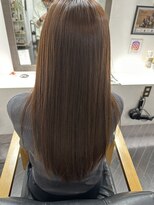 リジョイスヘア(REJOICE hair) 【REJOICE hair】髪質改善ストレートセミロング mido