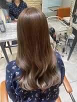 アジールヘア 池袋東口店(agir hair)&nbsp;オリーブグレージュ/艶髪/艶カラー/透明感カラー/池袋東口