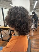 ミディアム×パーマ
