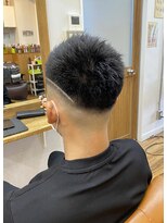 ヘアスタジオ ロメオ(hair studio Romeo)&nbsp;ラインスキンフェードカット