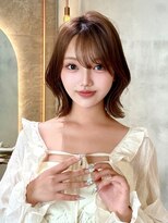 ロンドソレイユ 池袋(Lond soleil)&nbsp;くびれヘア/顔周り/韓国/ボブ/レイヤーカット/前髪/カラー/池袋