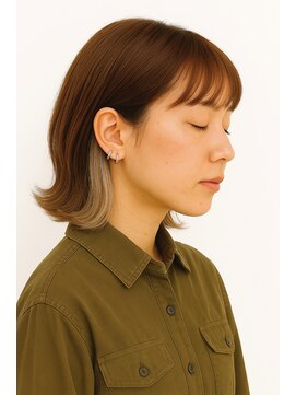 アオトーキョー 二子玉川(ao.tokyo) シルバーインナーカラー20代30代40代50代60代