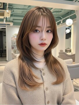 下総中山/前髪カット/顔周り/ボブ/髪質改善/韓国/ハイライト