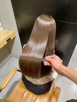 プレバイイオエ 三宮店(pre. by ioe)&nbsp;髪質改善/ココアベージュ/小顔カット/縮毛矯正／レイヤーカット